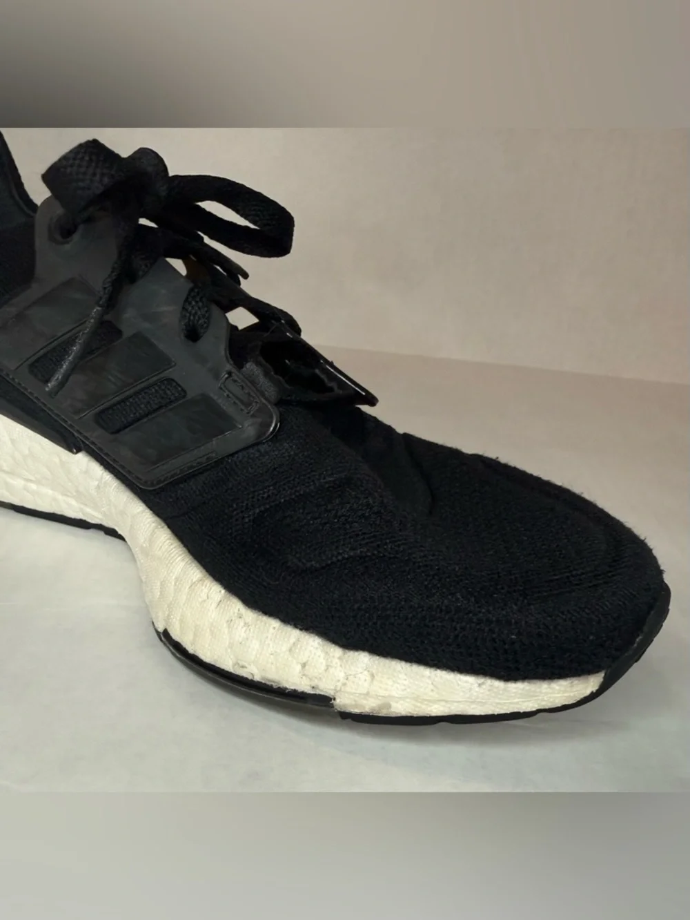 Adidas Women's Ultraboost 22 Running Shoes Black/Black/White Size 9.5